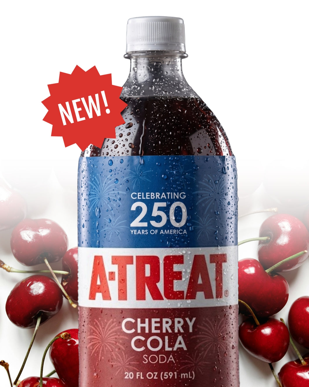 A-Treat® Limited Edition Cherry Cola 20oz (24-Pack)