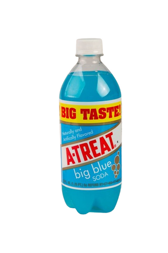 A-Treat® Big Blue Soda 20oz (24-Pack)