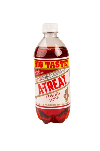 A-Treat® Diet Cream Soda 20oz (24-Pack)