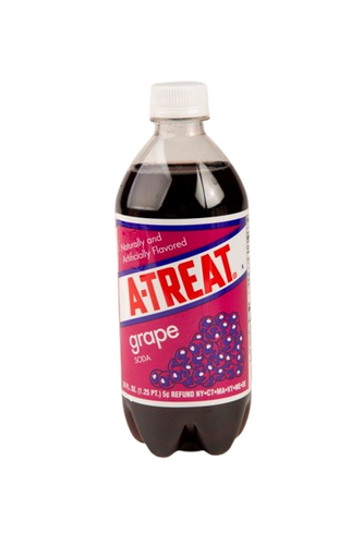 A-Treat® Grape Soda 20oz (24-Pack)