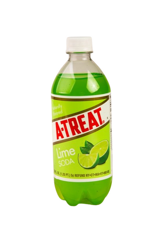 A-Treat® Lime Soda 20oz (24-Pack)