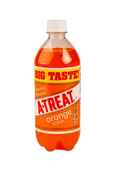 A-Treat® Orange Soda 20oz (24-Pack)