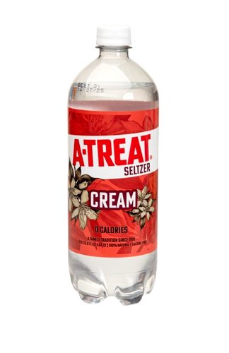 A-Treat Cream Seltzer 1 Liter (12 pack)