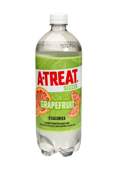 A-Treat Grapefruit Seltzer 1 Liter (12 pack)