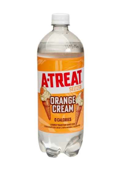 A-Treat Orange Cream Seltzer 1 Liter (12 pack)