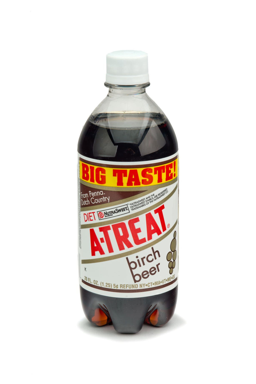 A-Treat® Diet Birch Beer Soda 20oz (24-Pack)