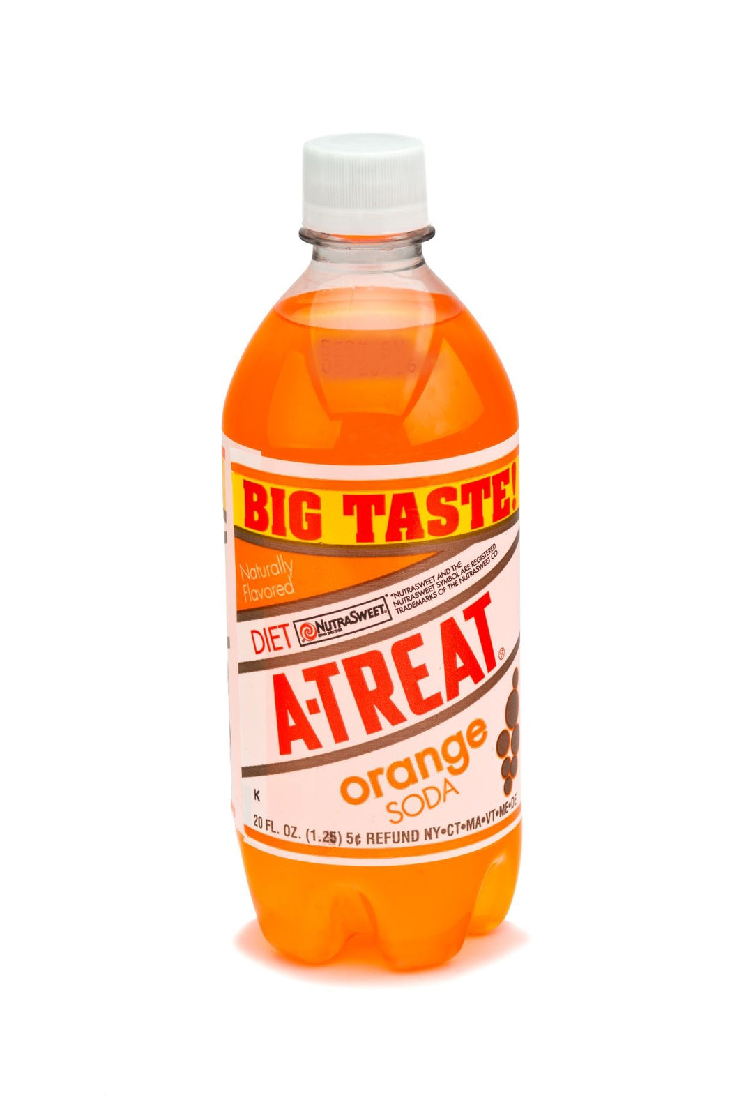 A-Treat® Diet Orange Soda 20oz (24-Pack)