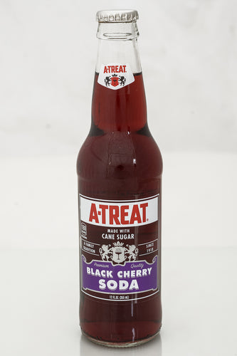 A-Treat® Black Cherry Throwback Bottles (24-Pack)